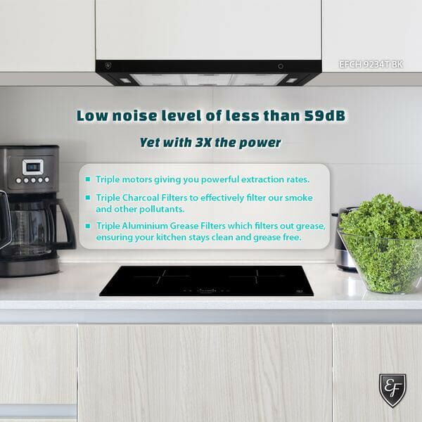 Why EF’s Cooker Hood EFCH 9234T BK is perfect for your home
